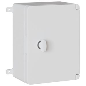 vidaXL Nadzorna omarica Siva 18 x 13 x 24 cm ABS plastika