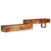 vidaXL TV omarica rjava 200x30x35 cm trden palisander