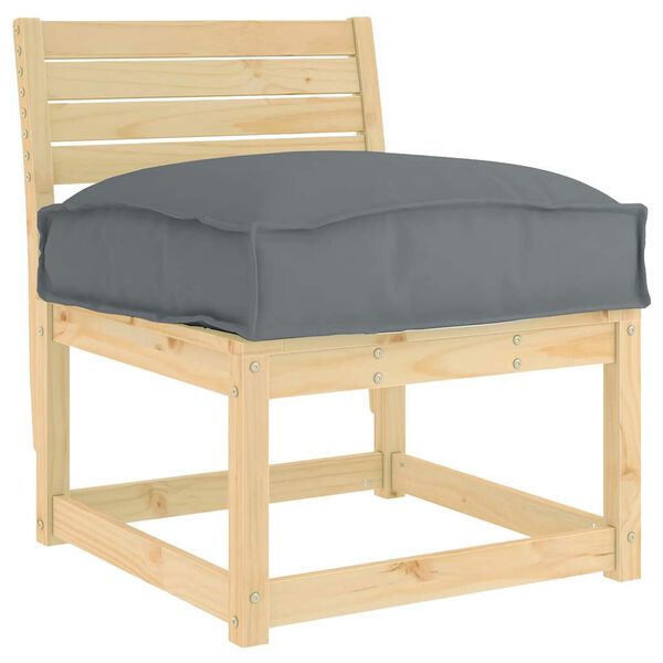 vidaXL Blazina Antracit 60 x 40 x 8 cm Oxford tkanina