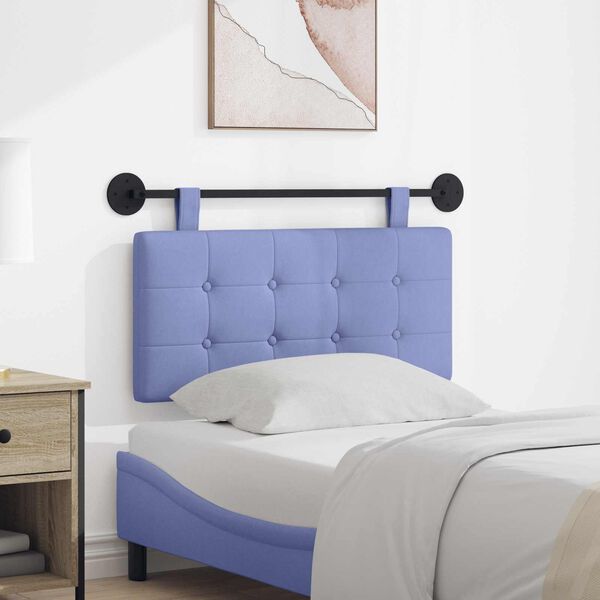 vidaXL Visoki naslon za glavo Jeans modra 100 x 55 x 5 cm blago