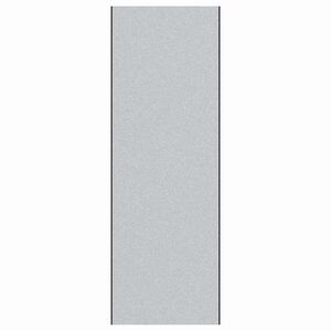 vidaXL Doormat Siva in črna 120 x 350 cm 100% poliamid
