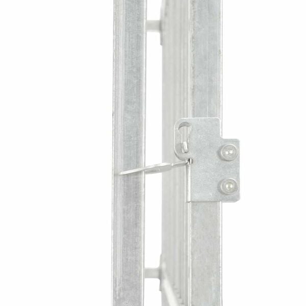 vidaXL Zunanji pasji boks s platneno streho 382x192x225 cm