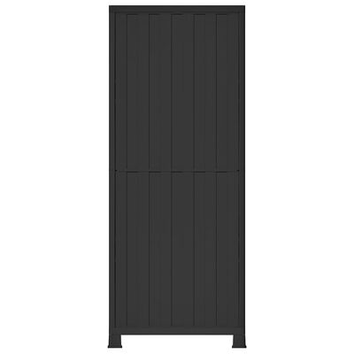 vidaXL Plastična omarica 68x39x171,5 cm