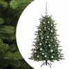 vidaXL Umetna božična jelka z bučko 120 cm 150 LED Toplo bela