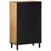 vidaXL Highboard Brown 60x33x100 cm Masivni les Mango
