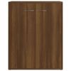 vidaXL Komoda rjav hrast 60x30x75 cm inženirski les