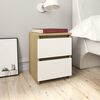 White_and_sonoma_oak