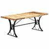 vidaXL Jedilna miza 180x90x76 cm trden mangov les