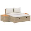 vidaXL Zunanja garnitura za sedenje 4 -Seater 4 kos 55 x 30 x 39 cm