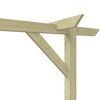 vidaXL Vrtna pergola 410x40x203 cm lesena