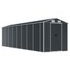 vidaXL Vrtna lopa antracit 191x725x198 cm pocinkano jeklo