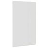 vidaXL Magnetni komarnik za okna bel 80x140 cm