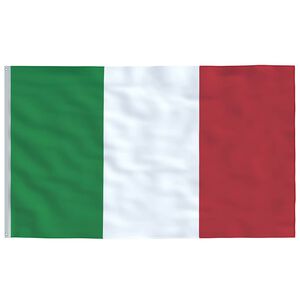 vidaXL Italijanska zastava 90x150 cm