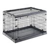 Ferplast Pasji boks Superior 105 107x77x73,5 cm črn