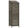 vidaXL Vrtna lopa antracit 55x52x174,5 cm trden les jelke