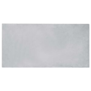 vidaXL Umetno zajčje preproga Olite Siva 100 x 200 cm Poliester