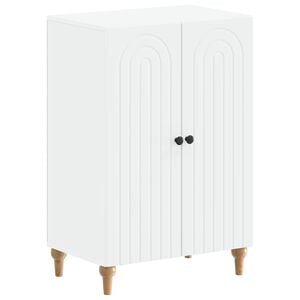 vidaXL Omara za čevlje ALKMAAR 59,5 x 39,5 x 90 cm Inženirski les Bela