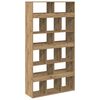 vidaXL Knjižna omara artisan hrast 100x33x187,5 cm inženirski les