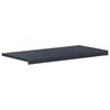 vidaXL Okenski nadstre&scaron;ek Antracit z lesnim vzorcem 100 x 40 x 4,5 cm