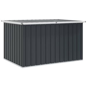 vidaXL Vrtna &scaron;katla za shranjevanje antracitna 149x99x93 cm