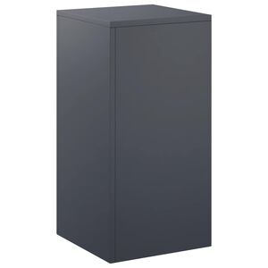 vidaXL Stojalo za rastline Antracit 30 x 30 x 60 cm Nerjaveče jeklo