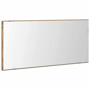 vidaXL Ogledalo artisan hrast 80 x 37 cm Steklo in inženirski les