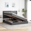 vidaXL Postelja z dodatnim prostorom za shranjevanje in vzmetnico