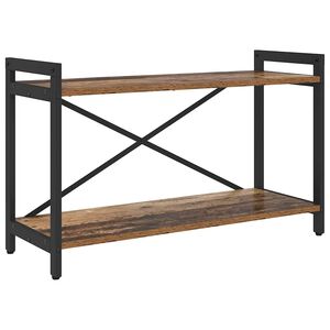 vidaXL Knjižna polica 80 x 30 x 50 cm Inženirski les Star les