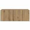 vidaXL Set 6 kosov stenske TV omarice Artisan Oak Engineered Wood