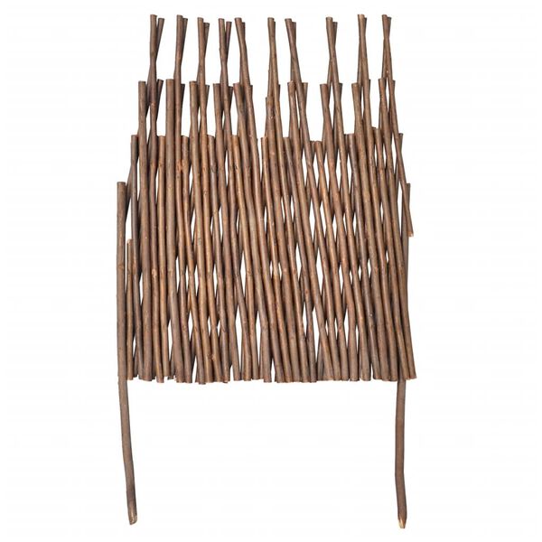 vidaXL Vrbova ograja iz pergole 5 kosov 170 x 37 cm