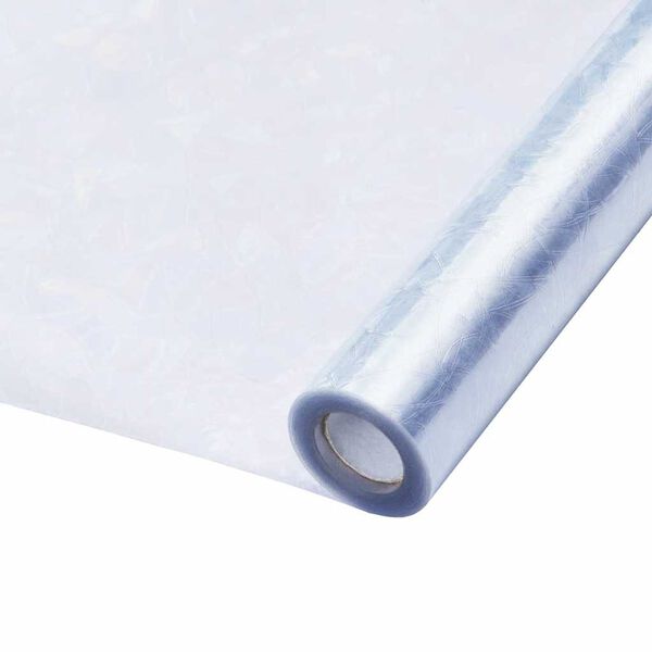 vidaXL Okenska folija 5 kosov matirana 3D vzorec mavrice PVC