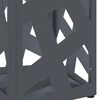 vidaXL Stojalo za dežnik Antracit 15,5 x 15,5 x 49 cm Kovina