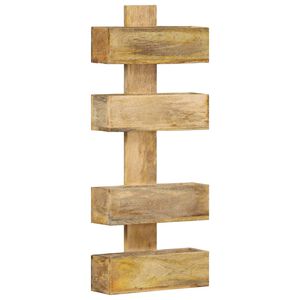 vidaXL Stensko stojalo za revije 30x11x72 cm trden mangov les