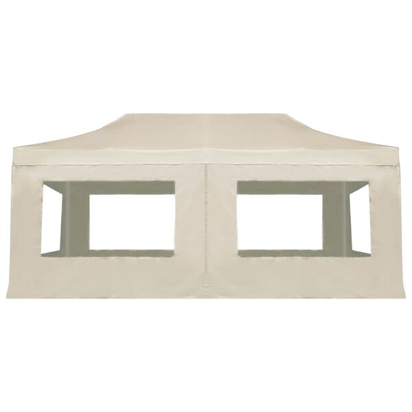 vidaXL Profesionalni &scaron;otor za zabave aluminij 6x3 m krem