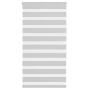 vidaXL Zebra senčilo svetlo sivo 90x150 cm tkanina &scaron;irina 85,9 cm