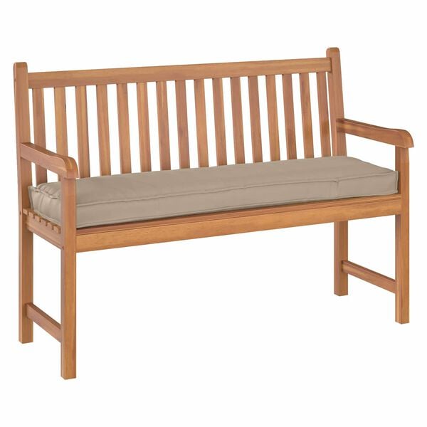 vidaXL Blazina Taupe 140 x 40 x 8 cm Oxford tkanina