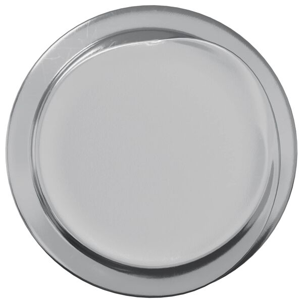 vidaXL Navojna palica 2 pcs srebrna 6 x 120 mm Jeklo