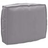 vidaXL Blazina Siva 50 x 40 x 12 cm Oxford tkanina