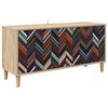 vidaXL TV omarica OMMEN 102 x 33 x 50 cm Sonoma Inženirski les