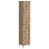 vidaXL Set omar 2 pcs 33 x 34,5 x 90 cm Inženirski les