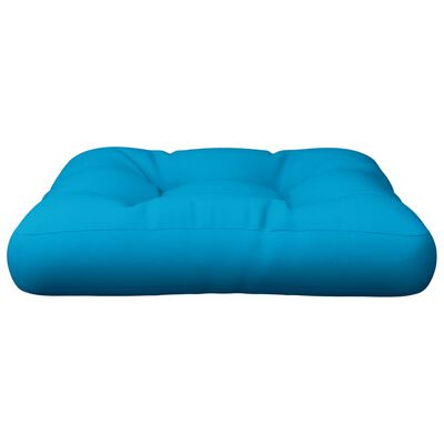 vidaXL Blazina za kavč iz palet modra 50x50x12 cm