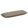 vidaXL Poglavni vzglavnik Taupe 140 x 50 cm Mikrofiber tkanina