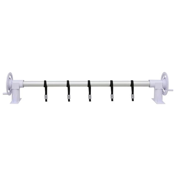 vidaXL Navijalo za pokrivalo za bazen s plastično osnovo