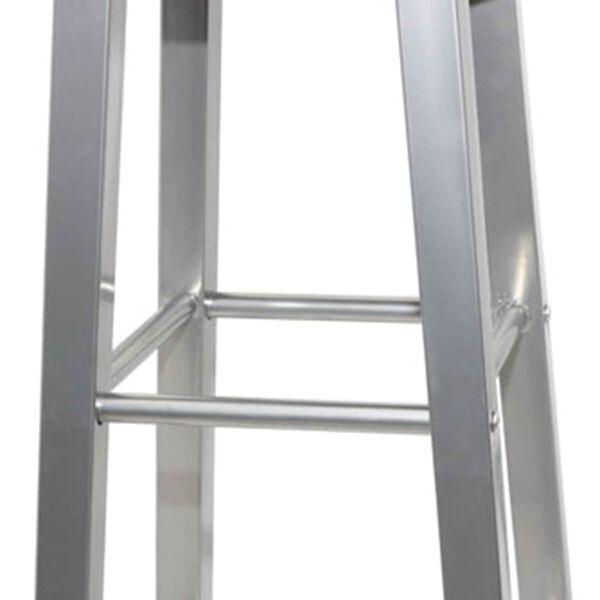 vidaXL Barski stolčki 4 kosi MDF srebrna in rjava