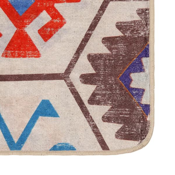 vidaXL Pralna preproga 80x150 cm protizdrsna