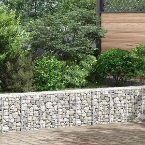 vidaXL Visoka greda gabion 3 kosi 30x30x50 cm železo