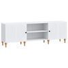 vidaXL TV omarica Bela 150 x 31 x 50 cm Inženirski les