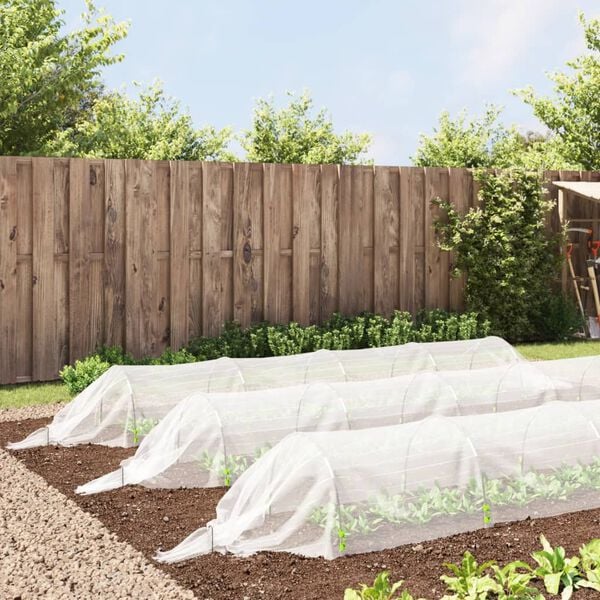 vidaXL Tunel iz mreže 3 kosi 1,5x5 m steklena vlakna in PP