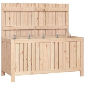 vidaXL Vrtna &scaron;katla 121x55x64 cm trdna borovina
