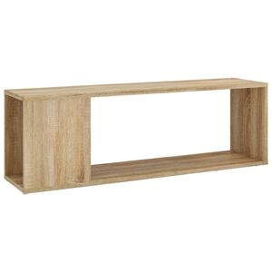 vidaXL TV omarica sonoma hrast 100x24x32 cm iverna plo&scaron;ča